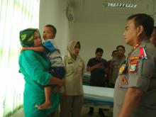 Polda Kepri Boyong Bocah Pengidap Tumor Ganas ke Batam