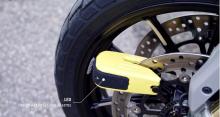 Anti-maling, Gembok Motor Ini Cuma Bisa Dibuka Pakai HP