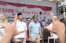 Kegiatan Sandiaga Uno di Batam Masuk Rangkaian Kampanye