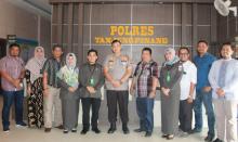 Pilkada 2020, Bawaslu dan KPU Tanjungpinang Perkuat Sinergi dengan Polres