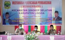 Sabirin Minta Pemda Realisasikan Usulan Prioritas di Musrenbang Singkep Selatan