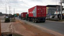 5 Kontainer Diduga Mikol Ilegal Ditarik ke Polres Bintan
