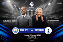 Jadwal Liga Inggris Pekan ke-24: Ada Bigmatch Manchester City vs Tottenham