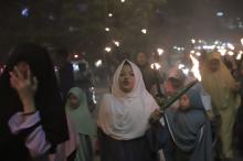Foto: Kemeriahan Malam Takbiran Idul Adha di Batam