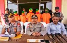 Polisi Bintan Ringkus Lima Pembalak Kayu Ilegal