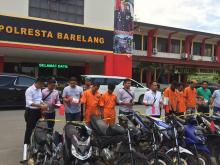 Sepekan, Polresta Barelang Ringkus 9 Bandit Curanmor dan Pemalak