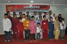 JJI dan Komuna Buka Puasa Bersama Anak Yatim dengan Menu Pancasila