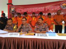 Polda Kepri Tangkapi Kurir Narkoba di Beberapa Titik Kota Batam