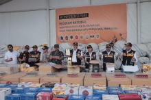 Menkeu, Kapolri, Panglima TNI Pamer Pengungkapan Kasus Penyelundupan di Batam