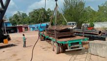 Jaksa Kembalikan Plat Baja Jembatan Dompak ke Dinas PUPR