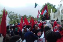 Demo Tolak Kenaikan Tarif Listrik di Batam Kembali Digelar