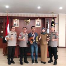 Empat Atlet Downhill Binaan Polda Kepri Naik Podium di Kejurnas