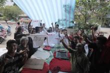 Sablon Kaos Gratis Jelang Kampanye Jokowi di Batam, Ini Tempatnya!