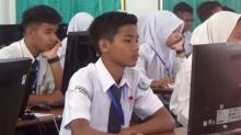 209 Siswa SMPN 6 Tanjungpinang Numpang UNBK ke Sekolah Lain