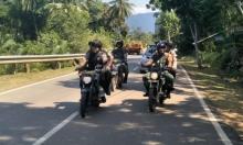 Pastikan Ibu Kota Lingga Aman, Polsek dan TNI AD Patroli Gabungan