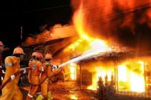 Gedung Sasana Krida Kantor Gubernur Papua Ludes Dilalap Api