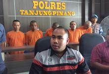 Polisi Gerebek Arena Judi Sijie di Tanjungpinang, 6 Orang Diamankan