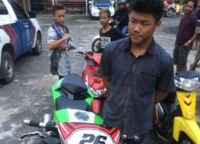Polisi Bubarkan Balap Liar,  8 Sepeda Motor Diamankan