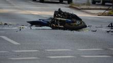 Tabrakan Beruntun, Tiga Pemotor Dilarikan ke RSUD Tanjunguban