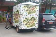 Berkonotasi Masturbasi, Mobil Kopi "Ngocok Yuk" Diamankan Satpol PP