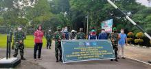 Apindo Batam Gandeng Kodim 0316 Salurkan Sembako ke Warga