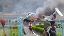 Pendukung Kandidat Pemilu di Papua Nugini Bakar Pesawat Penumpang 