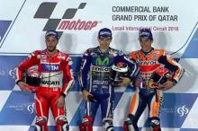 Rossi Gagal Naik Podium, Lorenzo Juara di Sirkuit Losail 