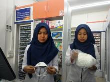 Stok Menipis, Harga Masker di Tanjungpinang Melonjak