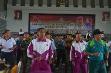 Ketika Komandan Yonif Marinir Nioko Menari Poco-poco, Begini Penampakannya