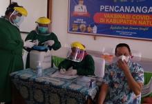 First-Ever Covid-19 Vaccination in Natuna