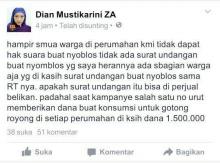 Duh, Sejumlah Warga Batam Tak Menerima Undangan Pencoblosan