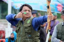 Peserta Lomba Kejuaraan Panahan Wali Kota Tanjungpinang Cup Membludak 