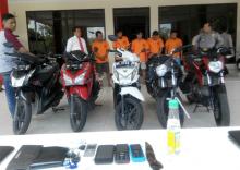 Komplotan Bandit Curanmor Digulung, Ketuanya Ternyata Tahanan Kabur Lapas Barelang