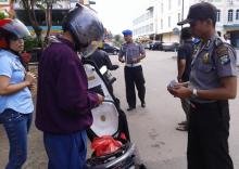 24 Kendaraan tak Bersurat Terjaring Razia Polsek Sekupang