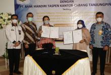 Wako Rahma Teken MoU Bantu Pensiunan PNS Bareng PT Bank Mantap