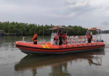 Basarnas Tanjungpinang Dapat Bantuan 1 Unit RIB dari Pusat