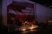 Aksi Solidaritas Tolak Radikalisme di Lapangan Welcome to Batam
