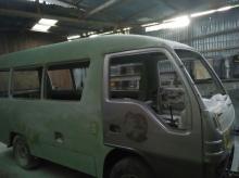 Pemeliharaan Angkutan Bus Pelajar di Lingga Tahap Finishing