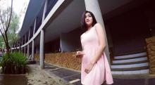 Foto-foto Polwan Cantik Bripda Muthia dengan Berbagai Pose yang Bikin Heboh