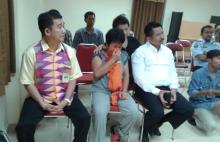 Foto-foto Momen Mengharukan Sidang PK Terpidana Mati di Lapas Barelang