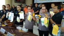 PNS Kepri Ditangkap Bawa Sekilo Sabu dan Ribuan Ekstasi