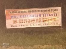 Spanduk Dukung Rudi Jadi Ex Officio Kepala BP Batam Mulai Disebar 