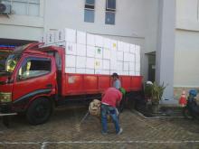 Polisi Kawal 24 Jam Kotak Suara di Kantor Camat Nongsa