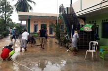 Warga Tuding Proyek Pelebaran Jalan Penyebab Banjir di Sei Panas