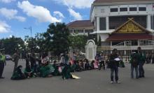 Mahasiswa Batam Demo, Minta Dendi Purnomo Dicopot