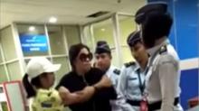 Istri  Seorang Jenderal Tampar Petugas Bandara