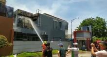 Rumah Mewah di Central Sukajadi Terbakar, 1 Orang Tewas