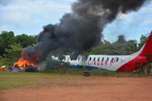 Pesawat Lingga Air Jatuh di Dabo Singkep
