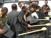 Ini Alasan Kejari Karanganyar Musnahkan Televisi Rakitan Pria Lulusan SD