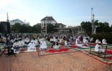 Salat Idul Adha di Tengah Pandemi, Jemaah di Batam Terapkan Jaga Jarak